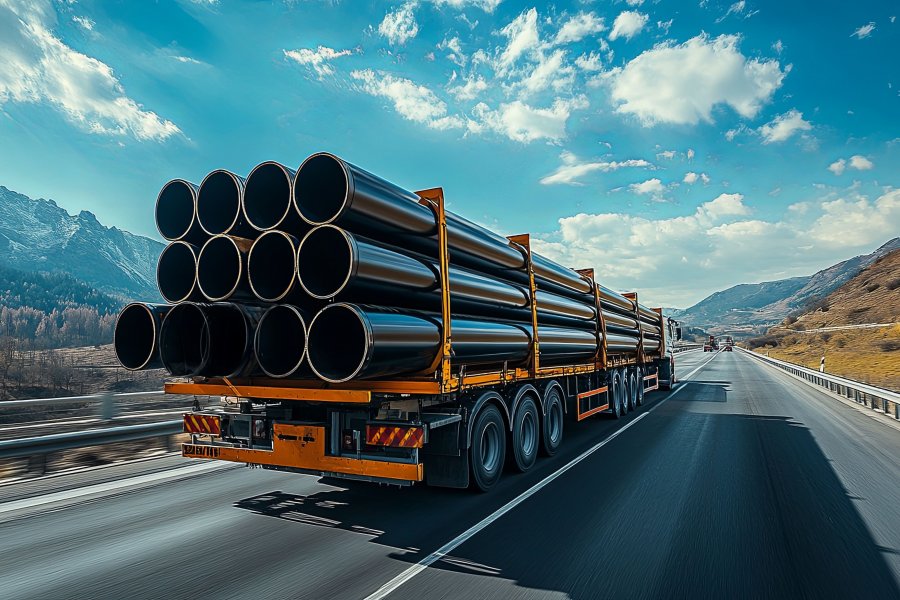 Çelik Boru Taşımacılığı Hizmetleri